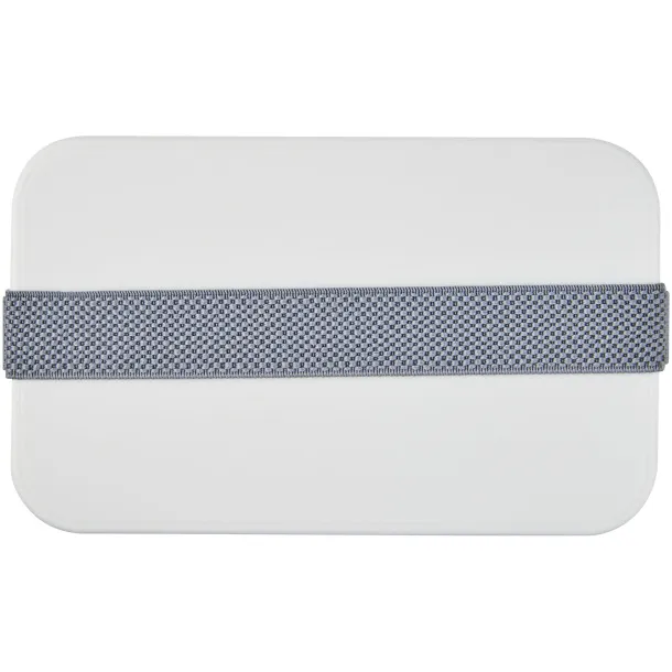 MIYO Renew single layer lunch box Ivory white Grey