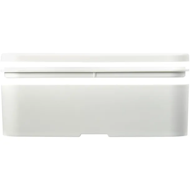 MIYO Renew single layer lunch box Ivory white