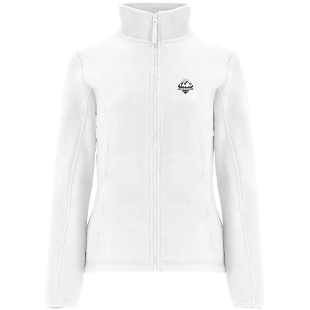 Artic women's full zip fleece jacket - Roly White