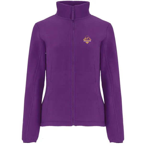 Artic women's full zip fleece jacket - Roly Purple