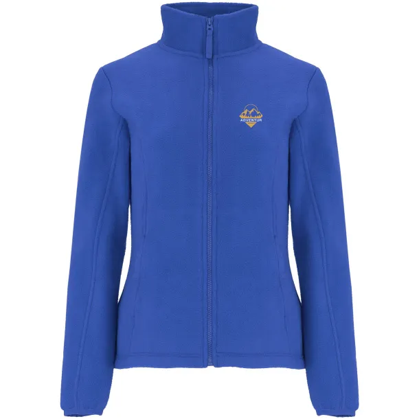 Artic women's full zip fleece jacket - Roly Royal blue
