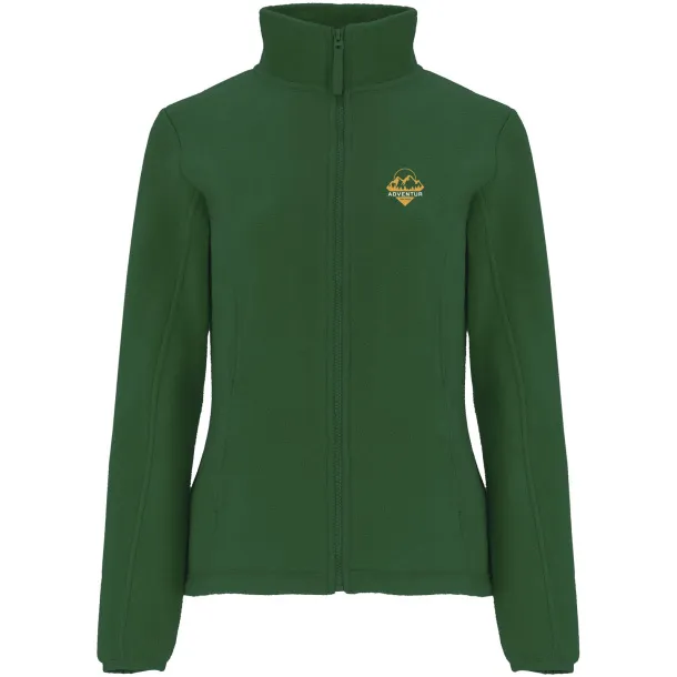 Artic women's full zip fleece jacket - Roly Zelena