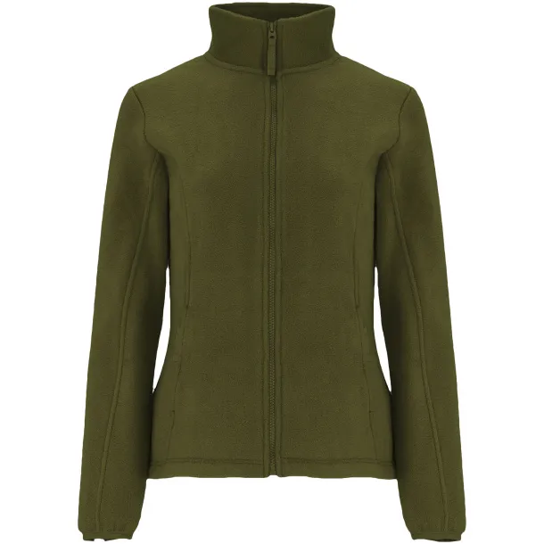 Artic women's full zip fleece jacket - Roly Pine Green