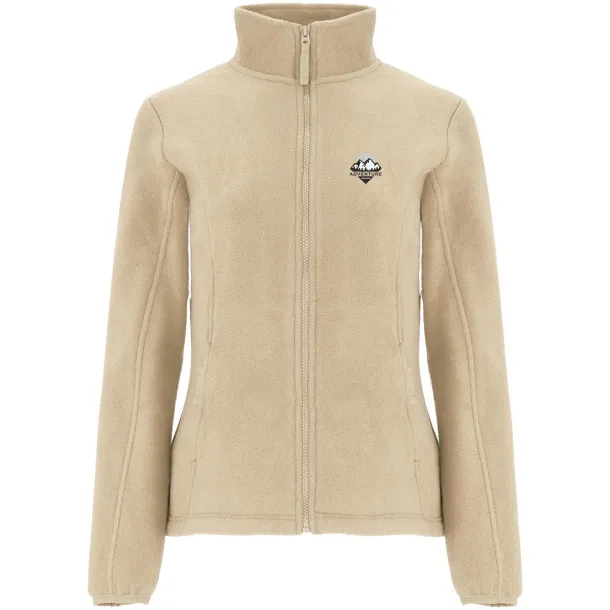 Artic women's full zip fleece jacket - Roly Sand