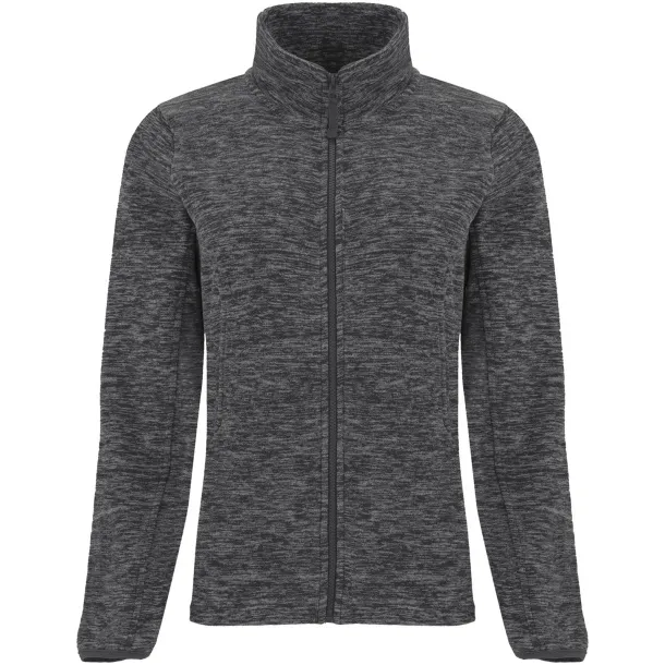 Artic women's full zip fleece jacket - Roly Heather black
