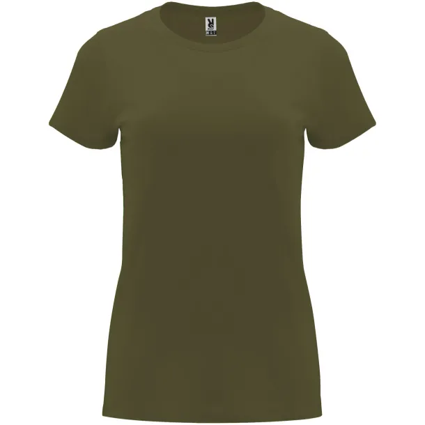 Capri ženska majica kratkih rukava, 170 g/m² - Roly Militar Green