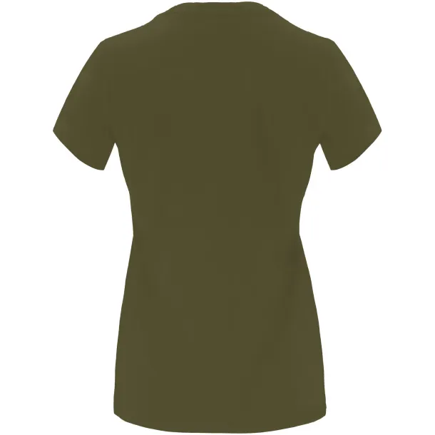 Capri ženska majica kratkih rukava, 170 g/m² - Roly Militar Green