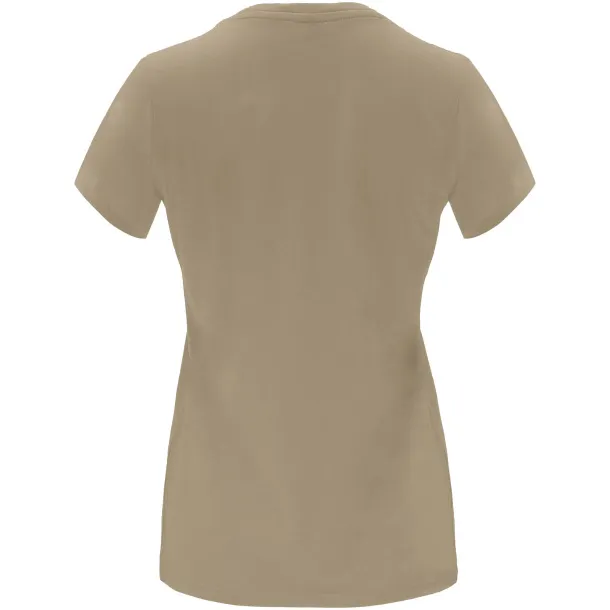 Capri short sleeve women's t-shirt - Roly Sand