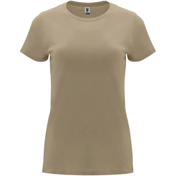 Capri short sleeve women's t-shirt - Roly Sand