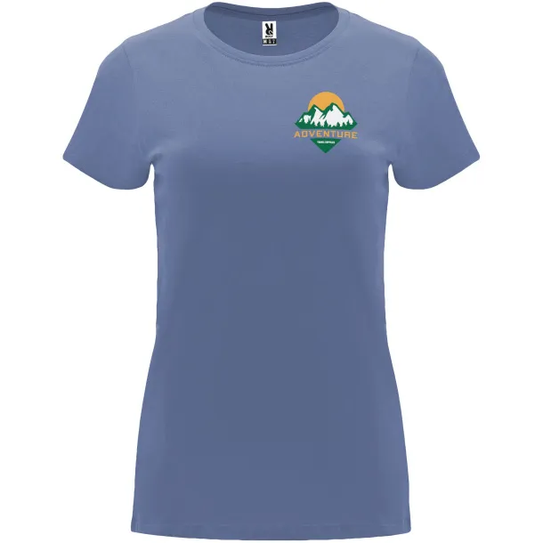 Capri ženska majica kratkih rukava - Roly Blue Denim
