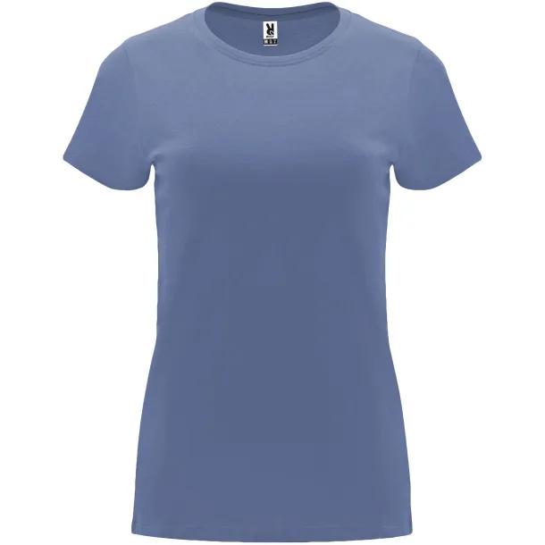 Capri ženska majica kratkih rukava, 170 g/m² - Roly Blue Denim