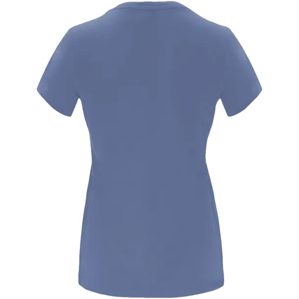 Capri ženska majica kratkih rukava, 170 g/m² - Roly Blue Denim