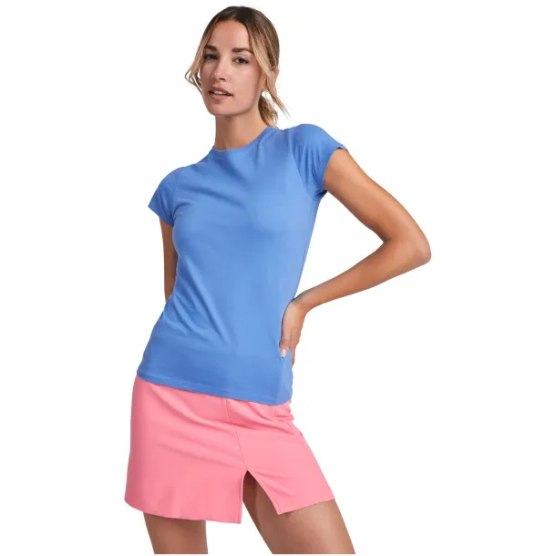 Capri short sleeve women's t-shirt - Roly Mornarski plava