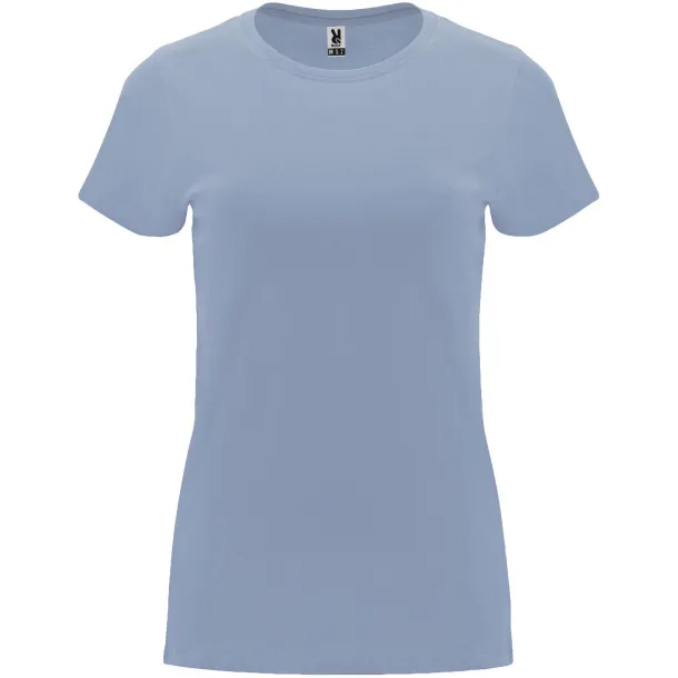 Capri short sleeve women's t-shirt - Roly Zen Blue