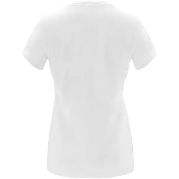 Capri ženska majica kratkih rukava, 170 g/m² - Roly Bijela