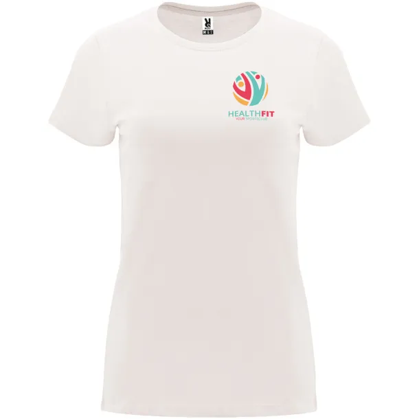 Capri ženska majica kratkih rukava - Roly Vintage White
