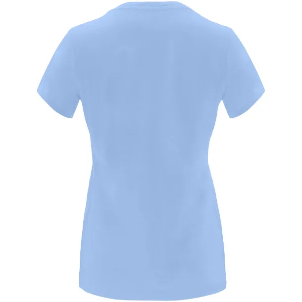 Capri short sleeve women's t-shirt - Roly Sky blue