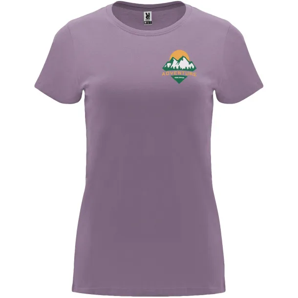 Capri short sleeve women's t-shirt - Roly Lavanda