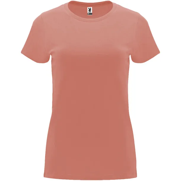 Capri ženska majica kratkih rukava, 170 g/m² - Roly Clay Orange