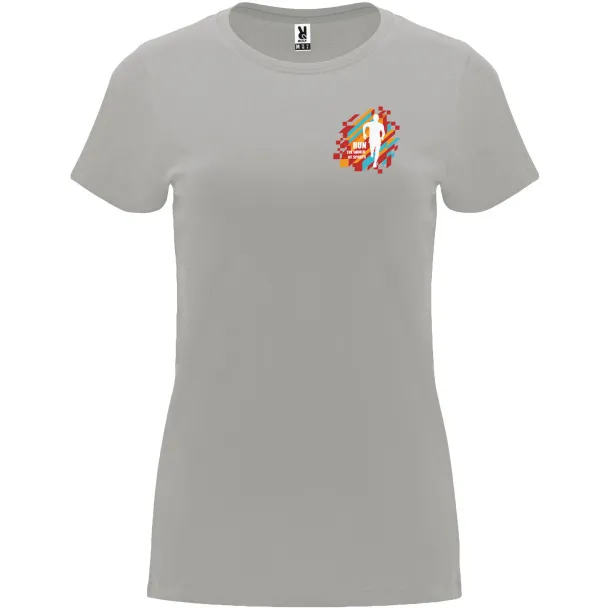 Capri short sleeve women's t-shirt - Roly Opal
