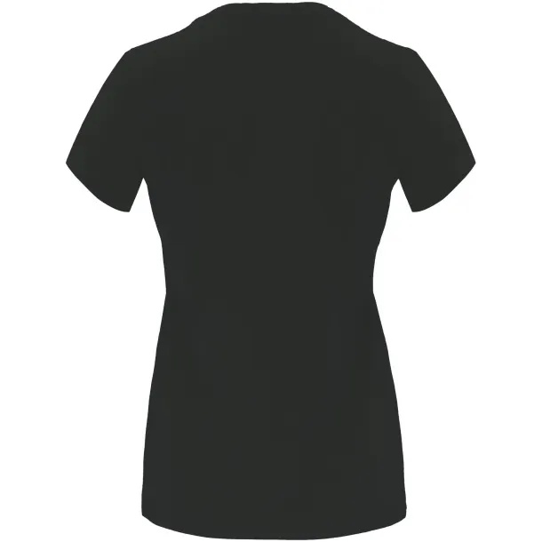Capri short sleeve women's t-shirt - Roly Dark Lead