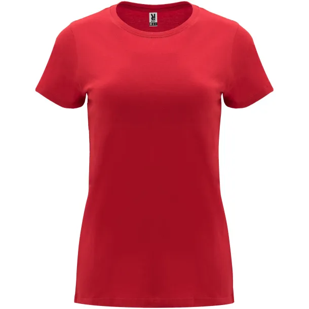 Capri short sleeve women's t-shirt - Roly Red