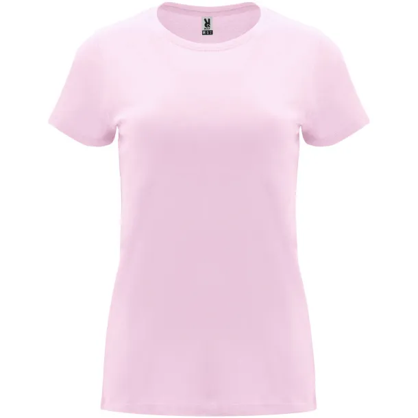 Capri short sleeve women's t-shirt - Roly Light pink