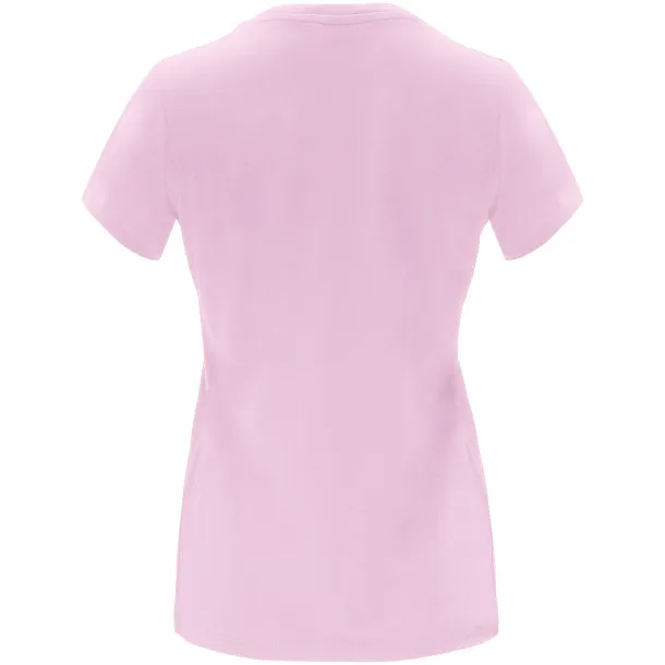 Capri short sleeve women's t-shirt - Roly Light pink
