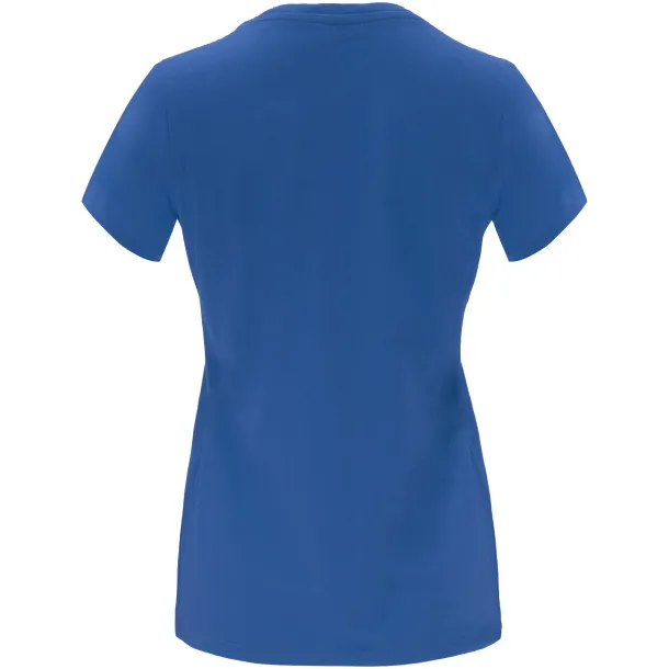 Capri short sleeve women's t-shirt - Roly Royal blue