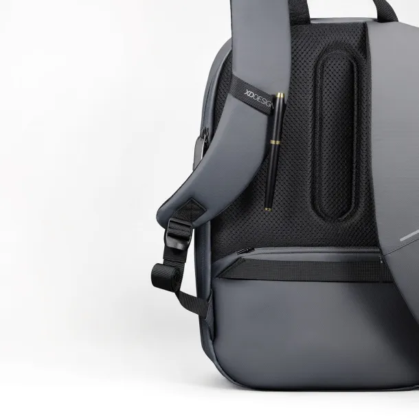  Bobby Edge ruksak, 16" - XD Design Siva Crna
