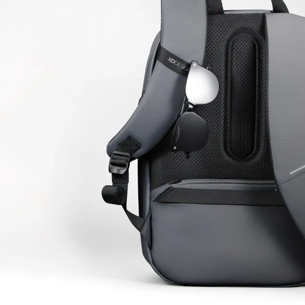  Bobby Edge ruksak, 16" - XD Design Siva Crna