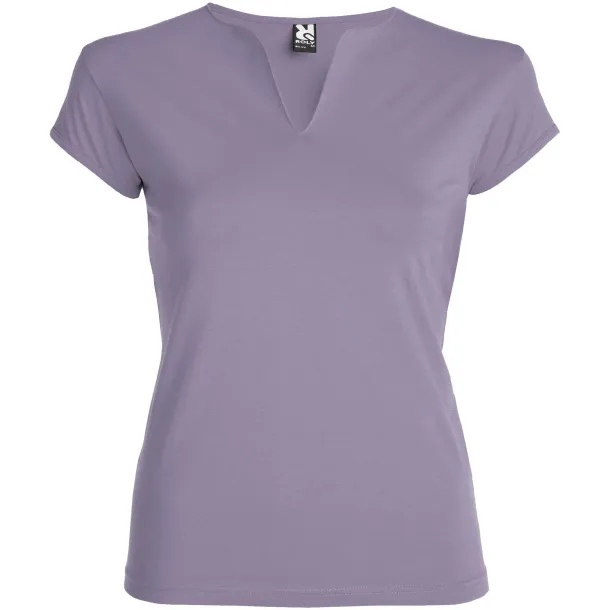 Belice short sleeve women's t-shirt - Roly Lavanda
