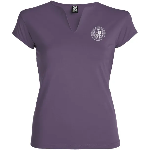 Belice short sleeve women's t-shirt - Roly Lilac