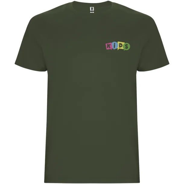 Stafford short sleeve kids t-shirt - Roly Venture Green