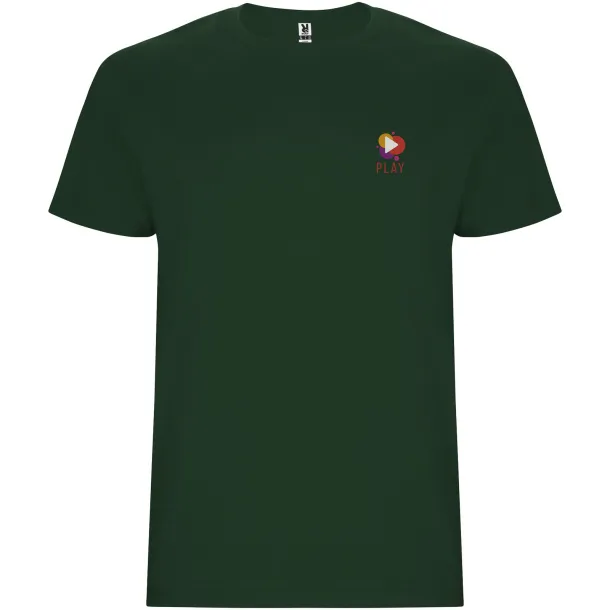 Stafford short sleeve kids t-shirt - Roly Bottle green