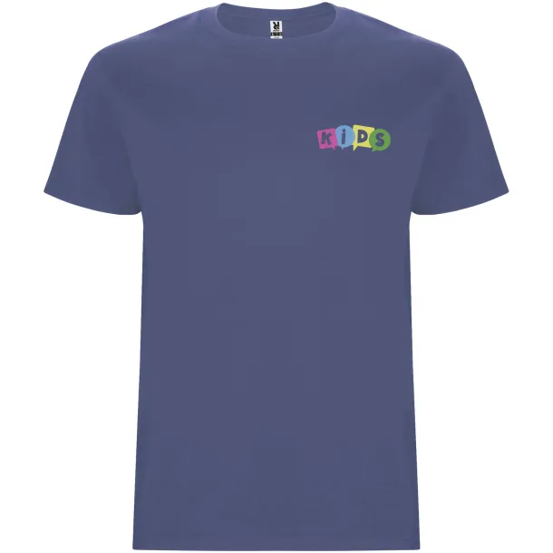 Stafford short sleeve kids t-shirt - Roly Blue Denim
