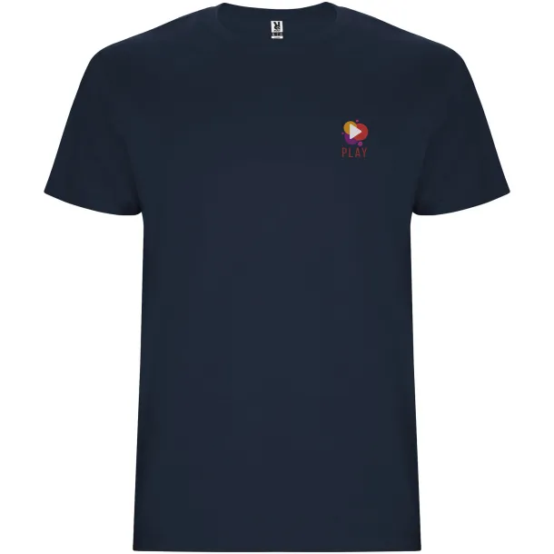 Stafford short sleeve kids t-shirt - Roly Navy Blue