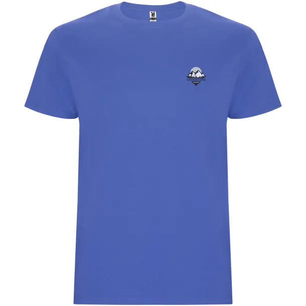 Stafford short sleeve kids t-shirt - Roly Riviera Blue