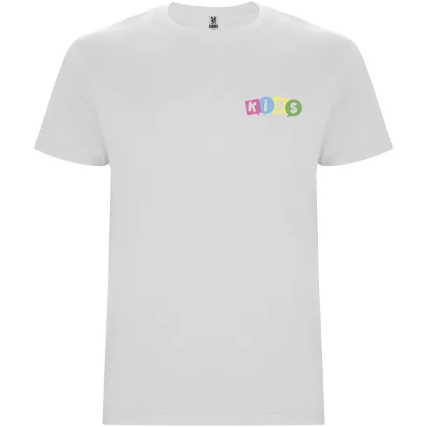 Stafford short sleeve kids t-shirt - Roly White