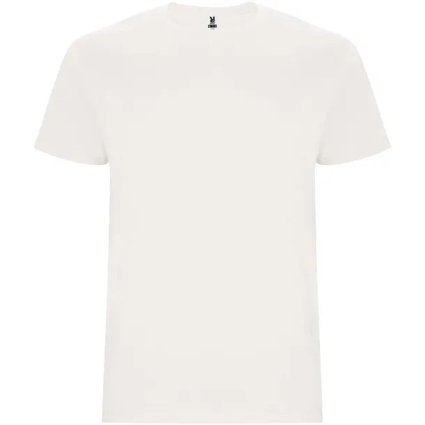 Stafford short sleeve kids t-shirt - Roly Vintage White