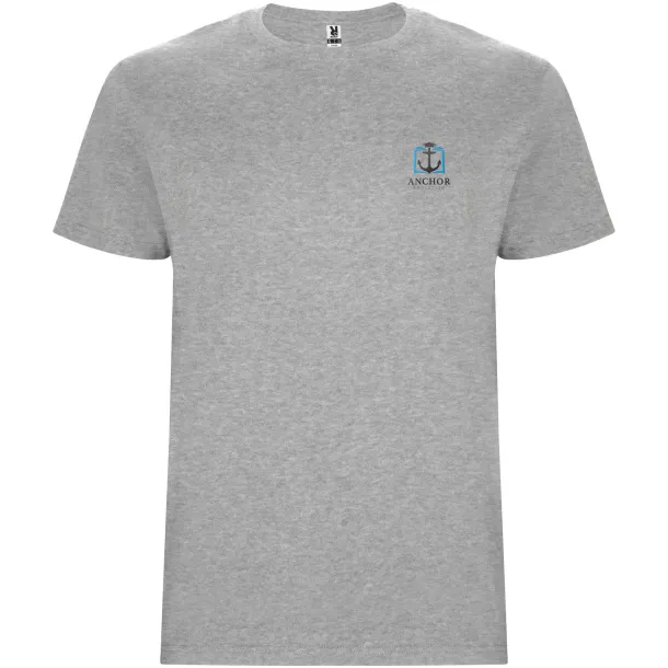 Stafford short sleeve kids t-shirt - Roly Sport grey