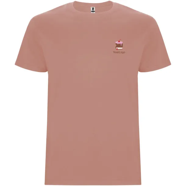 Stafford short sleeve kids t-shirt - Roly Clay Orange