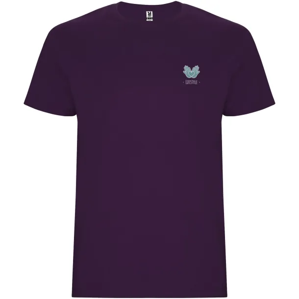 Stafford short sleeve kids t-shirt - Roly Purple