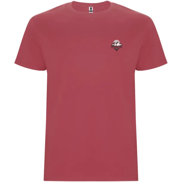Stafford short sleeve kids t-shirt - Roly Chrysanthemum Red