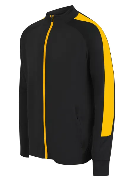  Unisex gornji dio trenirke - 250 g/m² - Finden + Hales Crna Zlatna