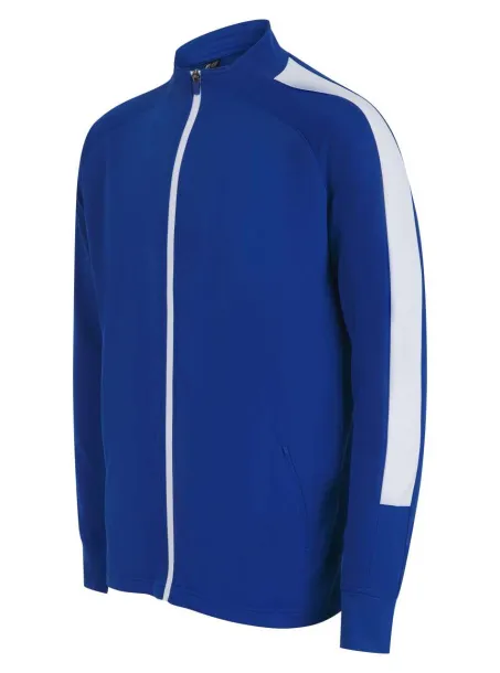  ADULT'S KNITTED TRACKSUIT TOP - Finden + Hales Royal White