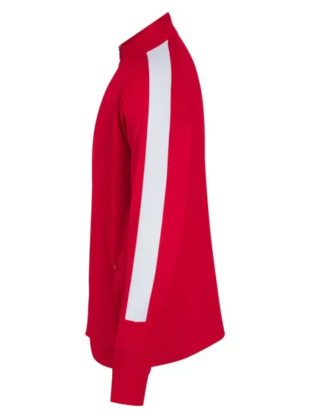  ADULT'S KNITTED TRACKSUIT TOP - Finden + Hales Red White
