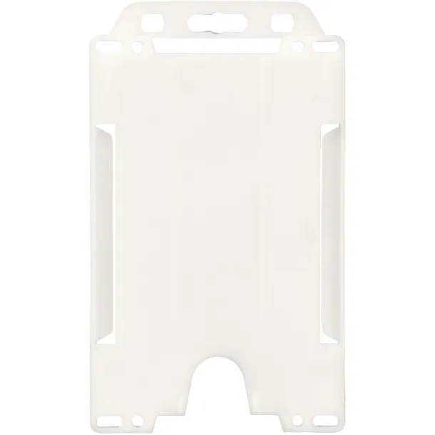 Pierre recycled plastic card holder White