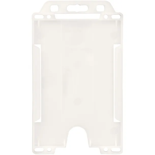 Pierre recycled plastic card holder White
