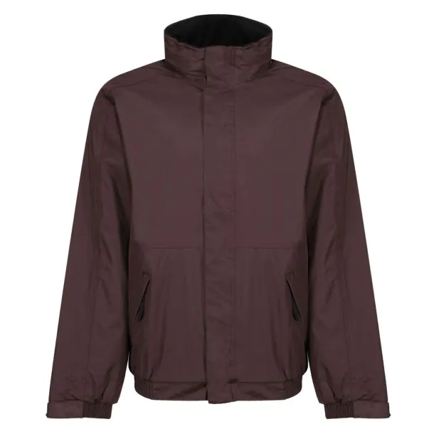  DOVER FLEECE LINED BOMBER JACKET - Regatta Chocolate Black